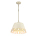 Golden - 0883-3P AI - Three Light Pendant - Eloise - Antique Ivory