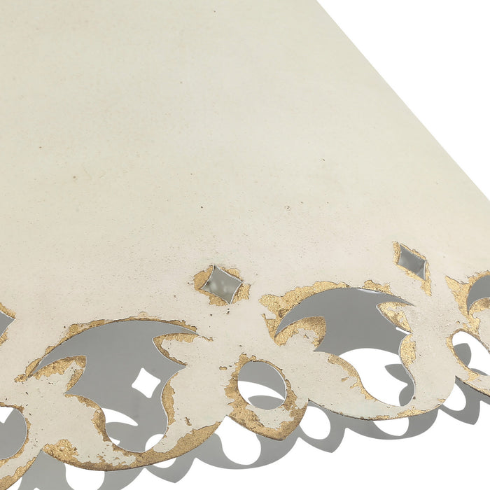 Golden - 0883-5P AI - Five Light Pendant - Eloise - Antique Ivory