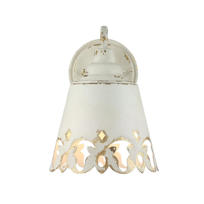 Golden - 0883-BA1 AI - One Light Vanity - Eloise - Antique Ivory