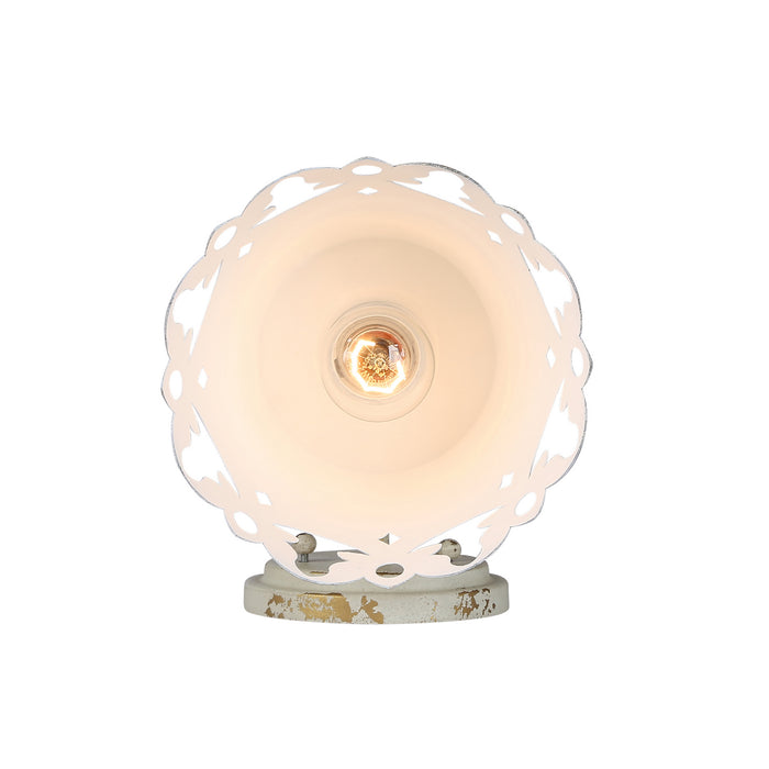 Golden - 0883-BA1 AI - One Light Vanity - Eloise - Antique Ivory