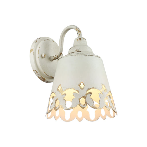 Golden - 0883-BA1 AI - One Light Vanity - Eloise - Antique Ivory
