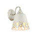 Golden - 0883-BA1 AI - One Light Vanity - Eloise - Antique Ivory