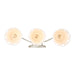 Golden - 0883-BA3 AI - Three Light Vanity Light - Eloise - Antique Ivory