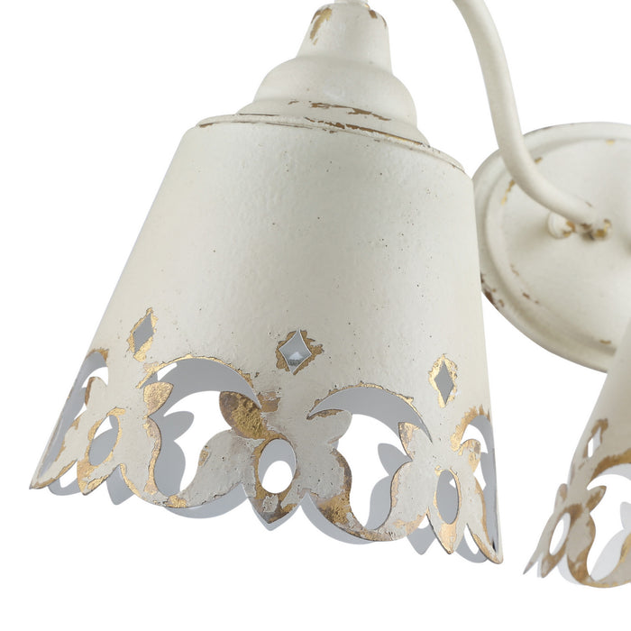 Golden - 0883-BA3 AI - Three Light Vanity Light - Eloise - Antique Ivory