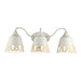 Golden - 0883-BA3 AI - Three Light Vanity Light - Eloise - Antique Ivory