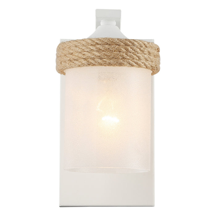 Golden - 1048-BA1 NWT-CS - One Light Wall Sconce - Chatham - Natural White