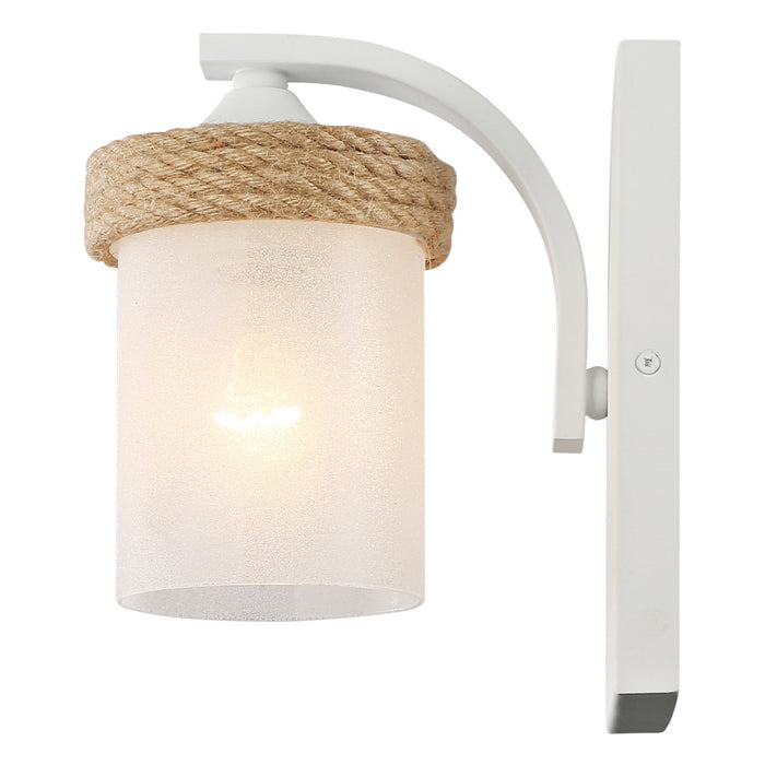 Golden - 1048-BA1 NWT-CS - One Light Wall Sconce - Chatham - Natural White