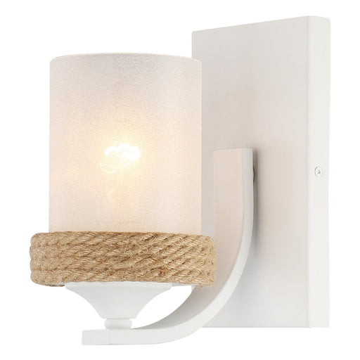 Golden - 1048-BA1 NWT-CS - One Light Wall Sconce - Chatham - Natural White
