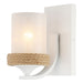 Golden - 1048-BA1 NWT-CS - One Light Wall Sconce - Chatham - Natural White
