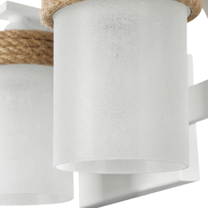 Golden - 1048-BA3 NWT-CS - Three Light Vanity Light - Chatham - Natural White