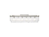 Golden - 1768-FM42 PS-HWG - Six Light Flush Mount - Ciara - Peruvian Silver