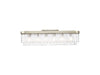 Golden - 1768-FM42 WG-HWG - Six Light Flush Mount - Ciara - White Gold