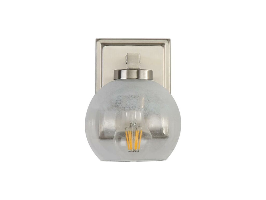 Golden - 3094-BA1 PW-ALA - One Light Bath Vanity - Elliott - Pewter