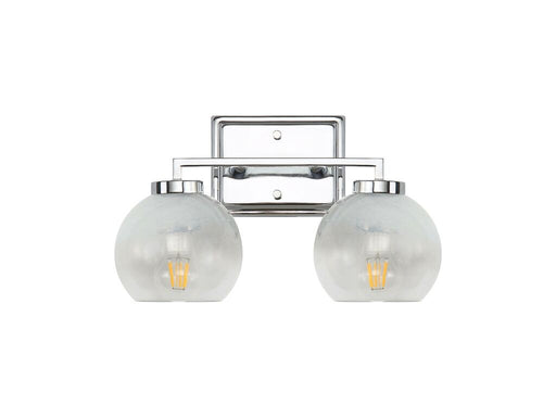 Elliott Two Light Bath Vanity Chrome
