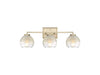 Golden - 3094-BA3 BCB-ALA - Three Light Bath Vanity - Elliott - Brushed Champagne Bronze