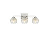 Golden - 3094-BA3 PW-ALA - Three Light Bath Vanity - Elliott - Pewter