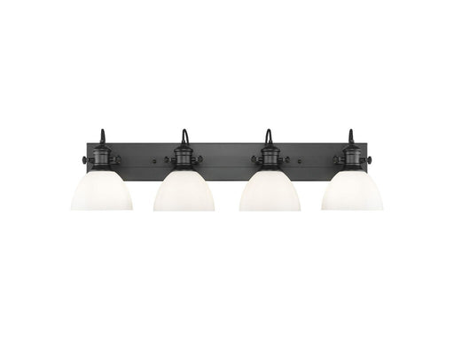 Hines Four Light Vanity Matte Black