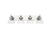 Golden - 3118-BA4 CH-SD - Four Light Vanity - Hines - Chrome