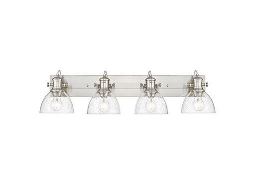 Hines Four Light Vanity Pewter