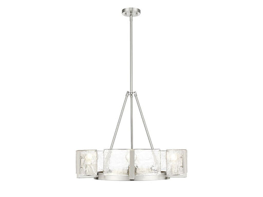 Aenon Six Light Chandelier Pewter