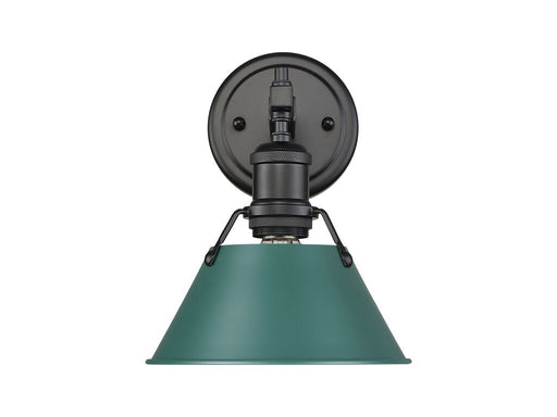 Orwell One Light Bath Vanity Matte Black