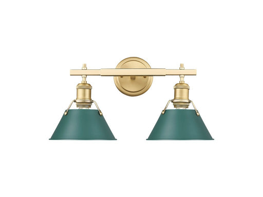 Orwell Two Light Vanity Brushed Champagne Bronze