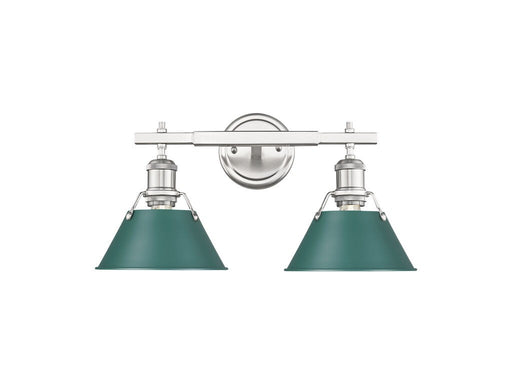 Orwell Two Light Vanity Pewter