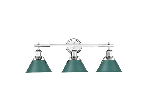 Orwell Three Light Vanity Chrome