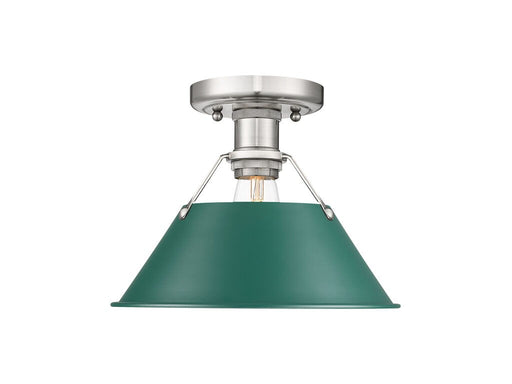 Orwell One Light Flush Mount Pewter