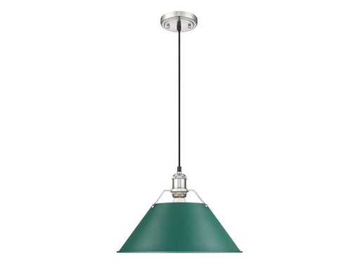 Orwell One Light Pendant Pewter