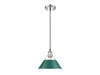 Golden - 3306-M CH-GN - One Light Pendant - Orwell - Chrome