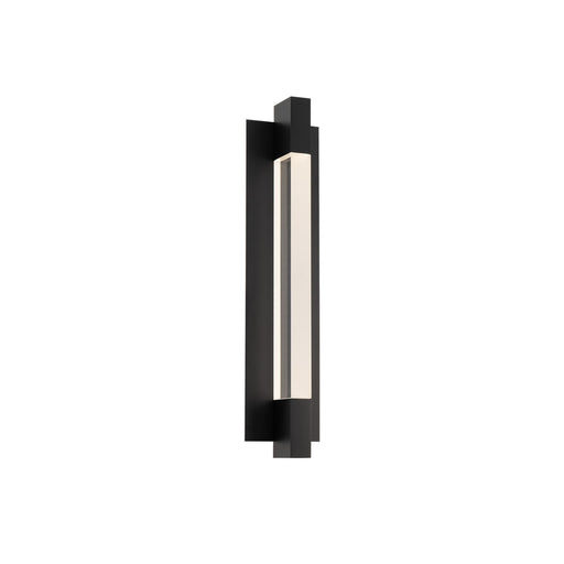Heliograph LED Outdoor Wall Sconce Black
