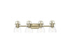 Golden - 3602-BA4 AB-CLR - Four Light Vanity - Duncan - Aged Brass