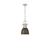 Golden - 3602-S PW-RBZ - One Light Pendant - Duncan - Pewter