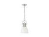 Golden - 3602-S PW-WHT - One Light Pendant - Duncan - Pewter