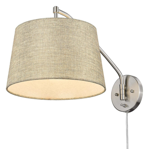 Ryleigh One Light Swing Arm Pewter