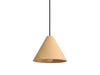 Golden - 3988-10 LWA - One Light Mini Pendant - Conique - Light Walnut