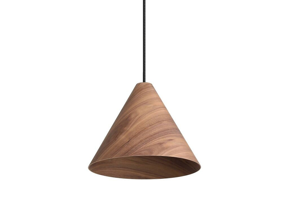 Golden - 3988-13 DWA - One Light Pendant - Conique - Dark Walnut