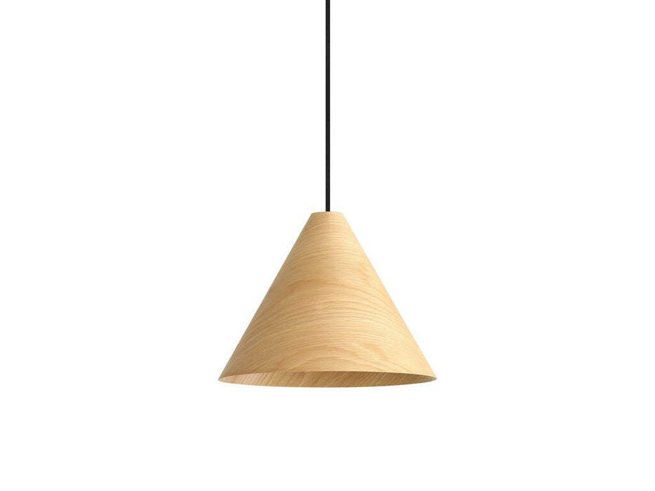 Golden - 3988-13 LWA - One Light Pendant - Conique - Light Walnut