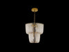 Golden - 4285-9 TG - Nine Light Chandelier - Shahi - Titanium Gold