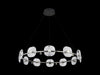 Golden - 5028-12 CH - LED Chandelier - Celestia - Chrome