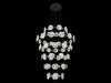 Golden - 5028-59 CH - LED Chandelier - Celestia - Chrome