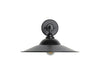 Golden - 5096-OWL15 BLK-BLK - One Light Wall Sconce - Croma - Matte Black
