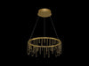 Golden - 5461-18 SSG - LED Chandelier - Lucerna - Stainless Steel Gold