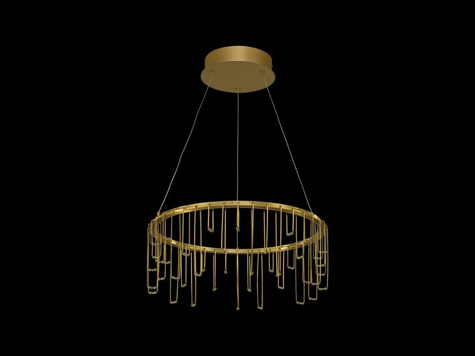 Golden - 5461-18 SSG - LED Chandelier - Lucerna - Stainless Steel Gold