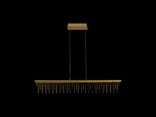 Golden - 5461-LP48 SSG - LED Linear Pendant - Lucerna - Stainless Steel Gold
