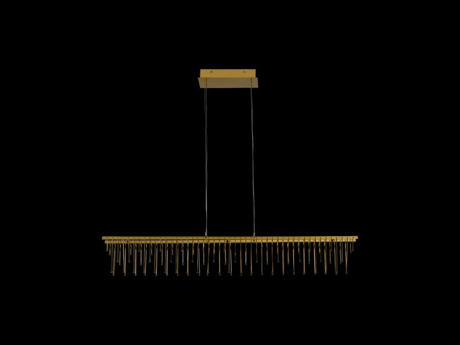 Golden - 5461-LP48 SSG - LED Linear Pendant - Lucerna - Stainless Steel Gold