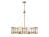 Golden - 6068-8 BCB - Eight Light Chandelier - Marco - Brushed Champagne Bronze