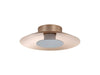Golden - 6400-FM12 FRG-GRA - LED Flush Mount - Luma - French Gold