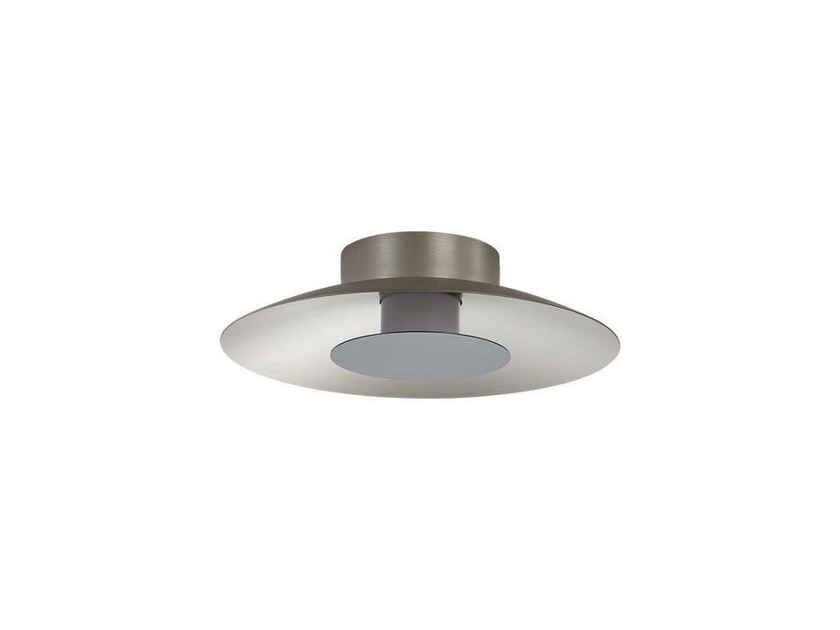 Golden - 6400-FM12 SAN-GRA - LED Flush Mount - Luma - Sand Nickel